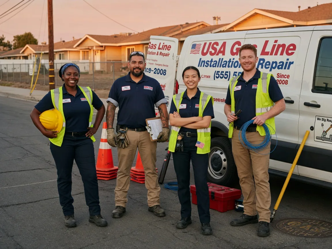 Gas Line Installation company in Acme, LA
